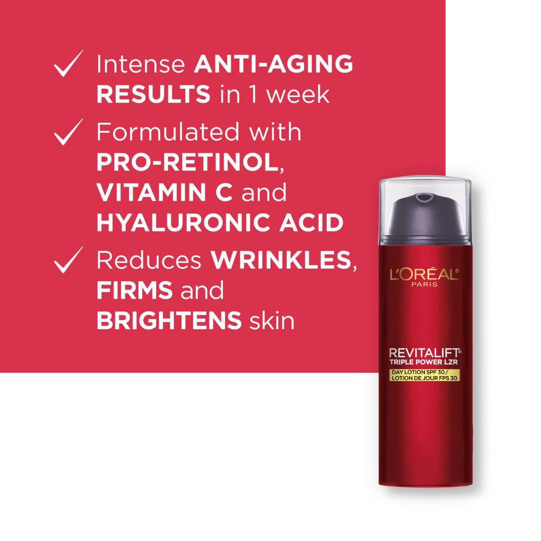 L'Oréal Paris | Revitalift Triple Power | Anti-Aging Moisturizer