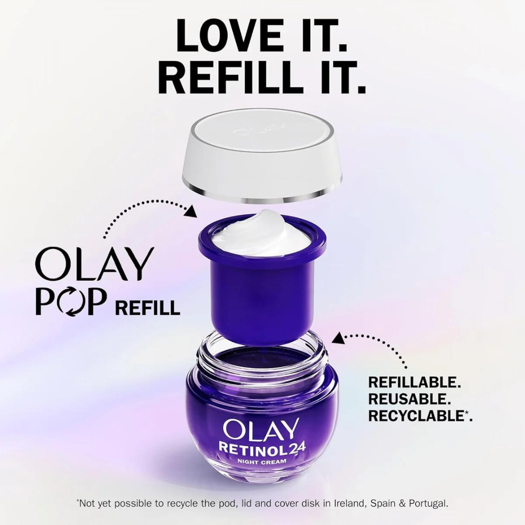 Olay | Retinol 24  | Smooth | Renew | Hydrate | Night Moisturizer