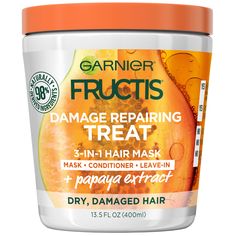 Garnier Damage Repairing Treat 3-In-1 Hair Mask + Papaya Extract