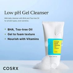 COSRX | Low-Ph Good Morning Gel Cleanser