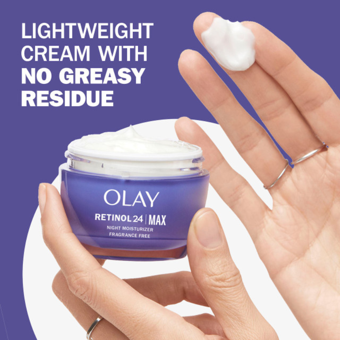 Olay | Retinol 24  | Smooth | Renew | Hydrate | Night Moisturizer