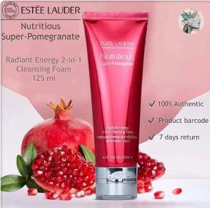 Estee Lauder Nutritious Super-Pomegranate Radiant Energy 2-in-1 Cleansing Foam