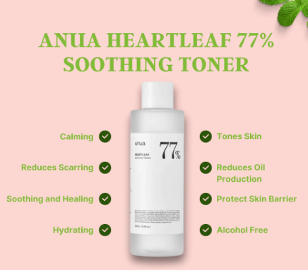 Anua Heartleaf 77% Soothing Toner