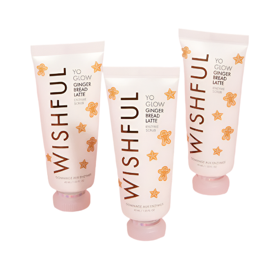 Huda Beauty | Wishful Yo Glow Gingerbread Latte Scrub