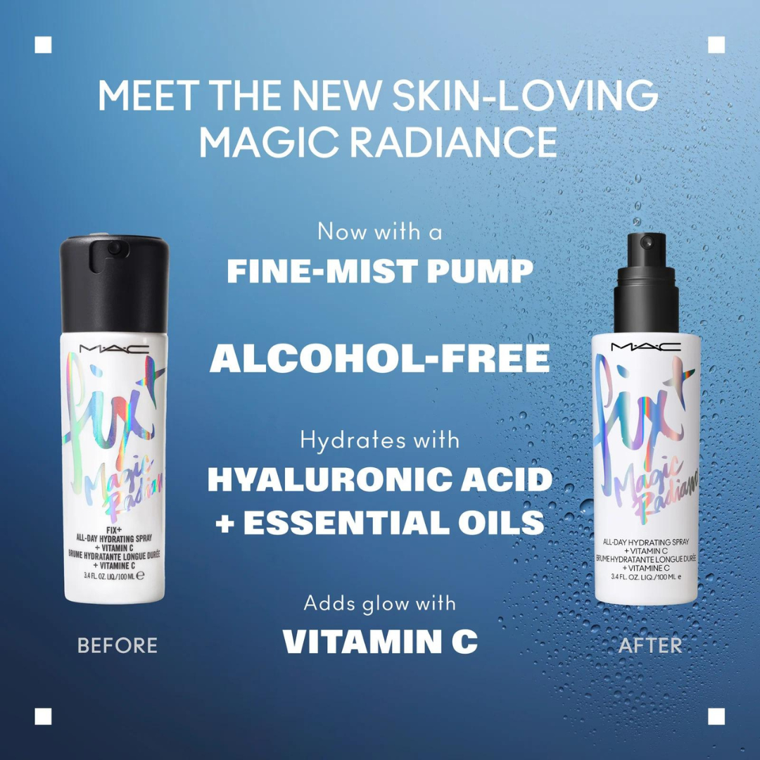 Mac | Fix+ Magic Radiance- All Day Hydrating Spray + Vitamin C